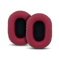 Brainwavz Replacement Earpads for Sony MDR 7506, V6, CD900ST, Memory Foam Ear Pad & Suitable for Other On Ear Headphones, Dark Red