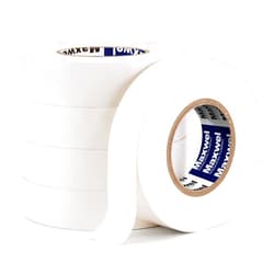 TAPEHOME White Electrical Tape 5-Pack, 3/4 in x 65 Ft Electric Tape Colors, Waterproof Electrical Tape Colored, Vinyl Insulation Tape Flame Retardant, High Temp Weatherproof Indoor Outdoor