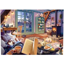 Ravensburger The Cosy Shed (1000 Piece Version of Cozy Retreat) Jigsaw Puzzle for Adults - Every Piece is Unique, Softclick Technology Means Pieces Fit Together Perfectly The Cosy Shed Jigsaw Puzzle