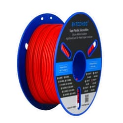 BNTECHGO 14 Gauge Silicone Wire Spool 500 ft Red Flexible 14 AWG Stranded Tinned Copper Wire