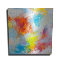Luxe Metal Art 'Endless Summer Series No. 1' by Hilma Kowlman, Metal Wall Art, 12