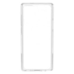 OtterBox Galaxy Note20 5G Symmetry Series Case - Stardust (Silver Flake/Clear), Ultra-Sleek, Wireless Charging Compatible, Raised Edges Protect Camera & Screen