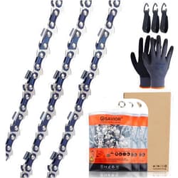 Savior S63 18 Inch Chainsaw Chain for Worx WG304 WG304.1, 18