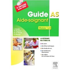 French Edition by Jacqueline Gassier (Author), Élisabeth Peruzza (Author), Bruno Boyanov (Author), Katy Le Neurès (Author) & 1 more Guide AS - Aide-soignant. Modules 1 à 8: Avec DVD (French Edition)