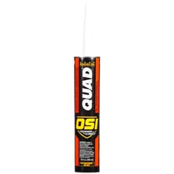 OSI Quad Window, Door and Siding Sealant Black 003, 10 fl oz, 1, Cartridge
