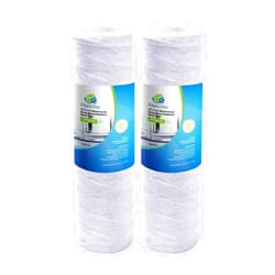 CFS – String Wound Spun Polypropylene Water Filter Cartridges Compatible with Instapure R-20 Models – Removes Bad Taste and Odor – Whole House Replacement Filter Cartridge – 5 Micron (2 Pack)