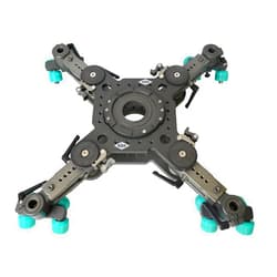 HUPROPHO Camera Quad Dolly Film Camera Doorway Dolly with Bazooka,Other Heavy Camera Setup,Agility Versatility and Speed (Turtle Base（4legs）)