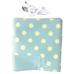 MDSD USB Heating Blanket - Portable Energy-Saving Thermal Blanket Household - Multifunction Soft Comfortable Electric Blanket - Electric Heating Shawl Electric Flannel Blankets-Blue