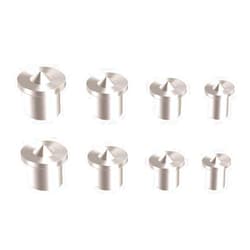 AUTOTOOLHOME Dowel and Tenon Center Transfer Plugs Point 1/4
