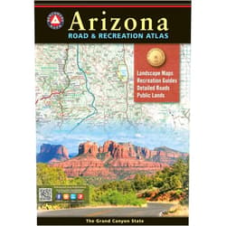 By Benchmark Maps (Author, Editor, Illustrator, Original Author) Arizona Road & Recreation Atlas - 13th Edition, 2024 (Benchmark Road & Recreation Atlases)