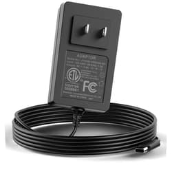 ZeroKor Power Station Charging Cable for G120 Portable Power Bank,9V 3A DC Power Supply Charger AC to DC Wall Charger AC 100-240V Input Adapter Switching Transformer Converter with USB-C Universal