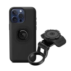 Quad Lock Stem Cap Mount (Adjustable) Bike Kit with iPhone 15 Pro Max MAG Phone Case