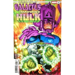 What If ? Galactus Transformed Hulk #1 VF/NM ; Marvel comic book | Ron Lim Variant
