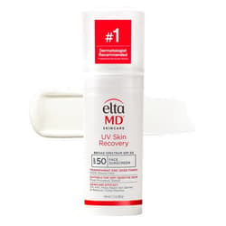 EltaMD UV Skin Recovery Face Sunscreen with Zinc Oxide, All Mineral, Safe for Sensitive Skin SPF 50