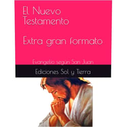 Spanish Edition by Sol y Tierra ediciones (Author) El Nuevo Testamento - Extra gran formato: Evangelio según San Juan (Spanish Edition)