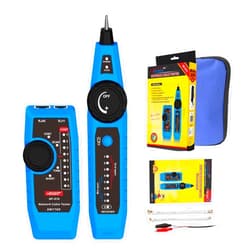 Noyafa NF-810 Multifunctional Network Tester， Ethernet LAN Network Wire Tracker with Telephone Line Tester, Network line Scanning, Power Cable Scanning and POE Switch Test Functions