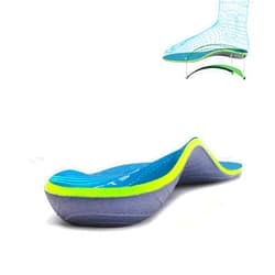 STSVZORR Plantar Fasciitis Medium Arch Support Orthopedic Insoles Flat Feet Heel Pain Shock Absorption Comfortable Insoles MEN (7-7 1/2) | WOMEN (9-9 1/2) --260MM-10.25