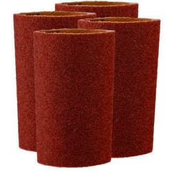 KING ARTHUR’S TOOLS King Arthur's Tools Small Drum Sanding Sleeves 4-Pack of 150 Grit Fits Inflatable Small 1-1/4 Inch Drum Sander for Use with Guinevere Sanding Systems