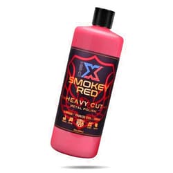 Chem-X Smokey Red: Heavy Cut Metal Polish (32oz)