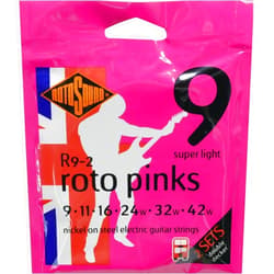 Rotosound Roto Pinks Double Deckers Electric Guitar Strings 2-Pack