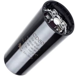 BlueStars Original Version 216-259 uf MFD 220-250 VAC 50/60 Hz SC0080 CD60 Round Motor Start Capacitor Replacement Part by BlueStars - Exact Fit for Any Brand with The Same Capacitance Capacity and Voltage
