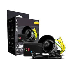 Compustar Alarm Add-on Kit for RSG6-AL and RS1B-AL Remote Start Systems (FT-ALARMIT-KIT) Black/Gray - New