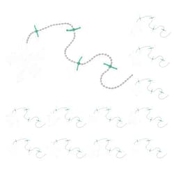 Lusofie 12Pcs Bathroom Drain Hair Catcher Flower Shape Shower Drain Cover Bathtub Hair Catcher Drain Protector Chain Trap Hair Stopper for Shower Bathroom, Kitchen