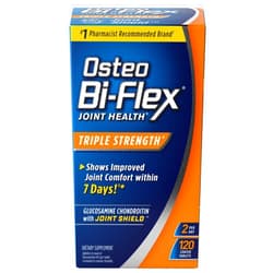 Osteo Bi-Flex Triple Strength(5), Glucosamine Chondroitin with Vitamin C Joint Health Supplement, Coated Tablets, 120 Count