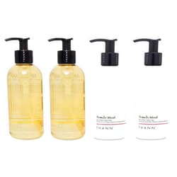 KHAOKHO THANN Eden Breeze Shower Gel and Aromatic Wood Rice Extract Body Milk Set.