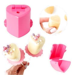My Little Cakepop The Original My Little Cakepop Pro Cake Pop Mold since 2010. Tall Heart Shaped. Injection Molded with ABS Food Grade BPA Free Plastic. Hygienic and strong. Use for Cake Pops, Play Dough, and More.