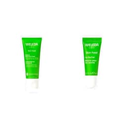 Weleda Skin Food Hydrating Duo, 2.5 Fluid Ounce Skin Food Original Body Cream Skin Food, 0.27 Fluid Ounce Skin Food Lip Butter, Plant Rich Moisturizer with Pansy, Chamomile and Calendula