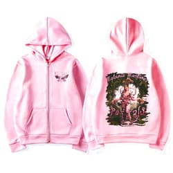 Zoiyumf Adult Melanie Martinez Cosplay Ziper Hoodie Pullover K-12 Melanie Halloween Costume 3D Hooded Sweatshirt Jacket