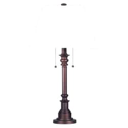 Kenroy Home 30437BRZ Spyglass Table Lamp with Bronze Finish, Classic Style, 30.5