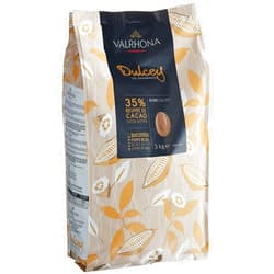 FixtureDisplays Valrhona Caraibe 66% Dark Chocolate Feve 6.6 lb. WS-999VAL31870-NF