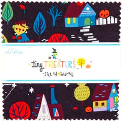 Riley Blake Jill Howarth Tiny Treaters 5 Inch Stacker 42 5-inch Squares Charm Pack Riley Blake Designs 5-10480-42, Assorted