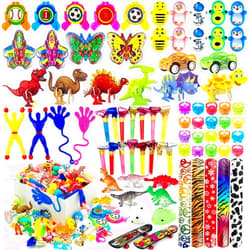 XIPEGPA 80PCS Party Favors Toy Assortment for Classroom Rewards Bulk Toys Birthday Party Toys Goodie Bag Filler Treasure Box Gifts for Boys and Girls
