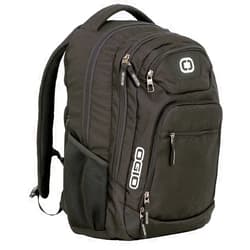 OGIO 411069.03 Black/Silver Excelsior Carry-On Commuter Backpack
