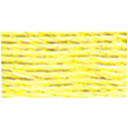 DMC 117-165 Mouline Stranded Cotton Six Strand Embroidery Floss Thread, Light Moss Green, 8.7-Yard