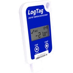 LogTag UTRID-16 Multi-use Temperature Recorder, with Display, 16,000 Readings, 6-Month Battery, Range of -30°C to +60°C (-22°F to +140°F)
