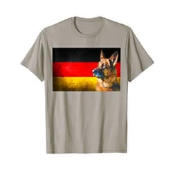 Deutscher Schäferhund Flagge Deutschlands German Shepherd T-Shirt
