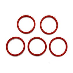 RBOORB Coffee Machine Piston Seal 36.09 mm ID 3.53 mm CS Silicone O-Ring Pack of 5