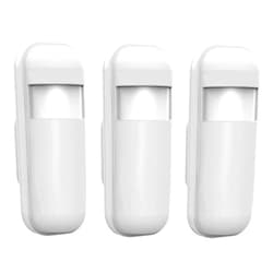 PGST Wireless Infrared Motion Sensor PIR Motion Detector Anti-Theft for Home Security Alarm System,Burglar Alert System Compatible with Alarm System Control Panels(3pcs) (PA92-3)