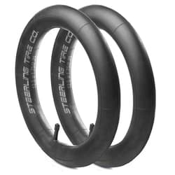 Steerling Tire Co. 12.5 x 1.75/2.25 Inner Tire Tube Heavy Duty Thorn Resistant for All BOB Revolution Strollers, Stroller Strides & CE & AW - Perfect BOB Stroller Front Tire Replacement [2 Pack] by Steerling Tire Co.