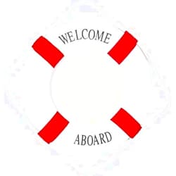 Mttdxnh Life Preserver Ring 20.5 in,Pool Life Ring with RopeTape,Foam Buoys for Boat