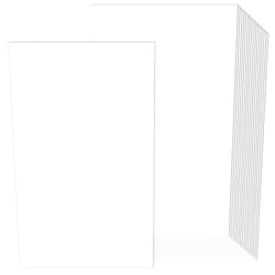 Mepase Legal Size Card Stock Paper 8.5 x 14 Inches White Colored Smooth 65lb Cover Cardstock Pastel Color Paper for Documents, Programs, Menus Printing Laser Printers (300 Pcs)