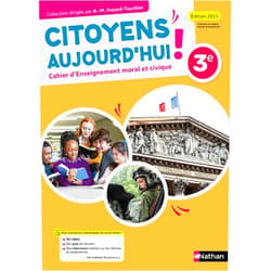 Fabienne Vadrot,Caroline Normand,Éric Zdobych,Anne-Marie Hazard-Tourillon Enseignement moral et civique 3e - Cahier - Elève 2023