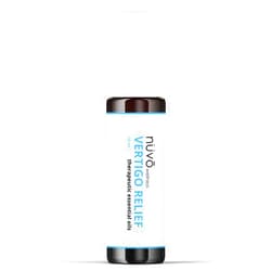 NUVO WELLNESS ESSENTIALS Vertigo Relief Organic Essential Oil - Combat Motion Sickness Naturally - Travel with Our Easy to Use Roll On - Soothing Scent of Mandarin and Ginger for Dizziness Support -10ml - Product of Canada