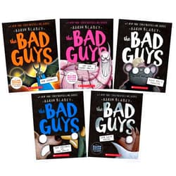 By Aaron Blabey (Author) Bad Guys Series 5 Book SET IV (Book #16-#20)