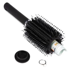 BARGIFTS Diversion Safe Hair Brush Secret Safe Can, Hidden Storage for Money, Jewelry, Valuables, Secret Storage Box with Large Hidden Compartment for Travel or Home Use - Black