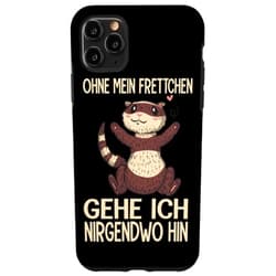 Musteline black footed ferret iPhone 11 Pro Max Ferret Mom Dad Mustela Nigripes Case